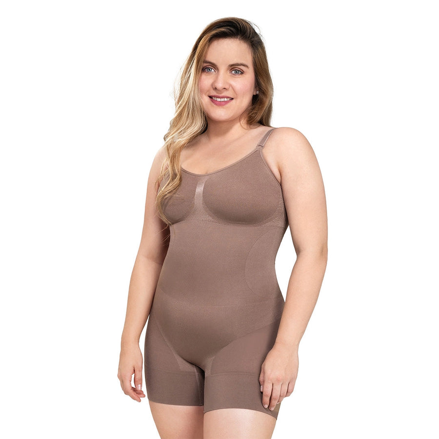 Bodysuit tummy control cocoa