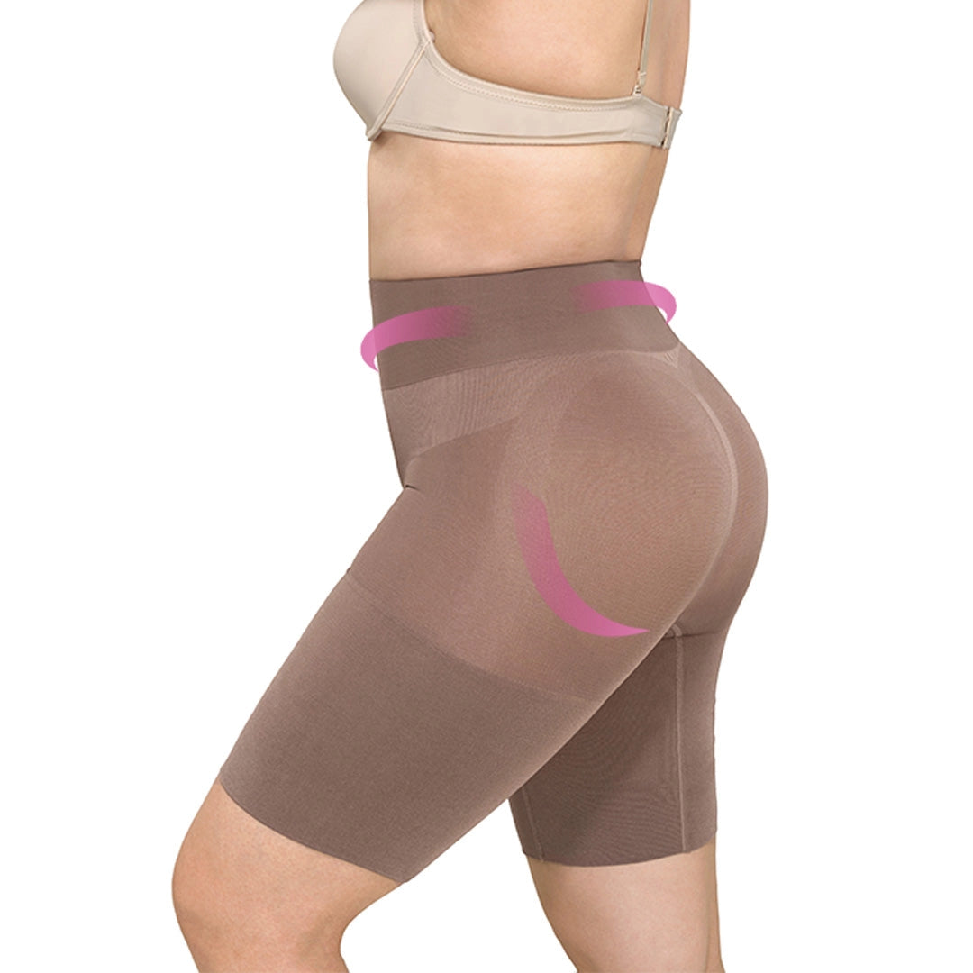 Multishape short thigh slimmer Cocoa