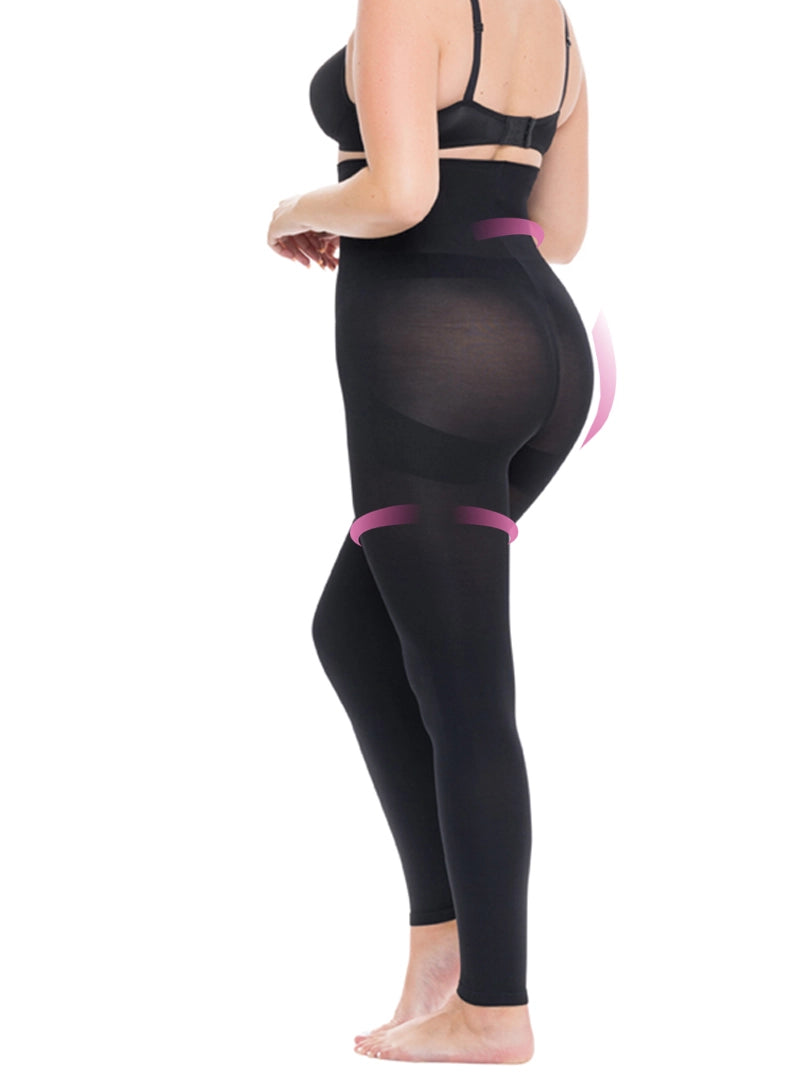 Shaping Leggings, modeling strong compression Young line woman